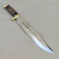 CUSTOM HANDMADE D2 STEEL 15" HUNTING KNIFE, BOWIE KNIFE, OURDOOR KNIFE,EDC KNIFE