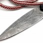 CUSTOM HANDMADE DAMASCUS STEEL 11" HUNTING KNIFE, SKINNER KNIFE, KNIFE BLOCK EDC