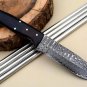 CUSTOM HANDMADE DAMASCUS STEEL 11" HUNTING KNIFE, SKINNER KNIFE, OUTDOOR KNIFE