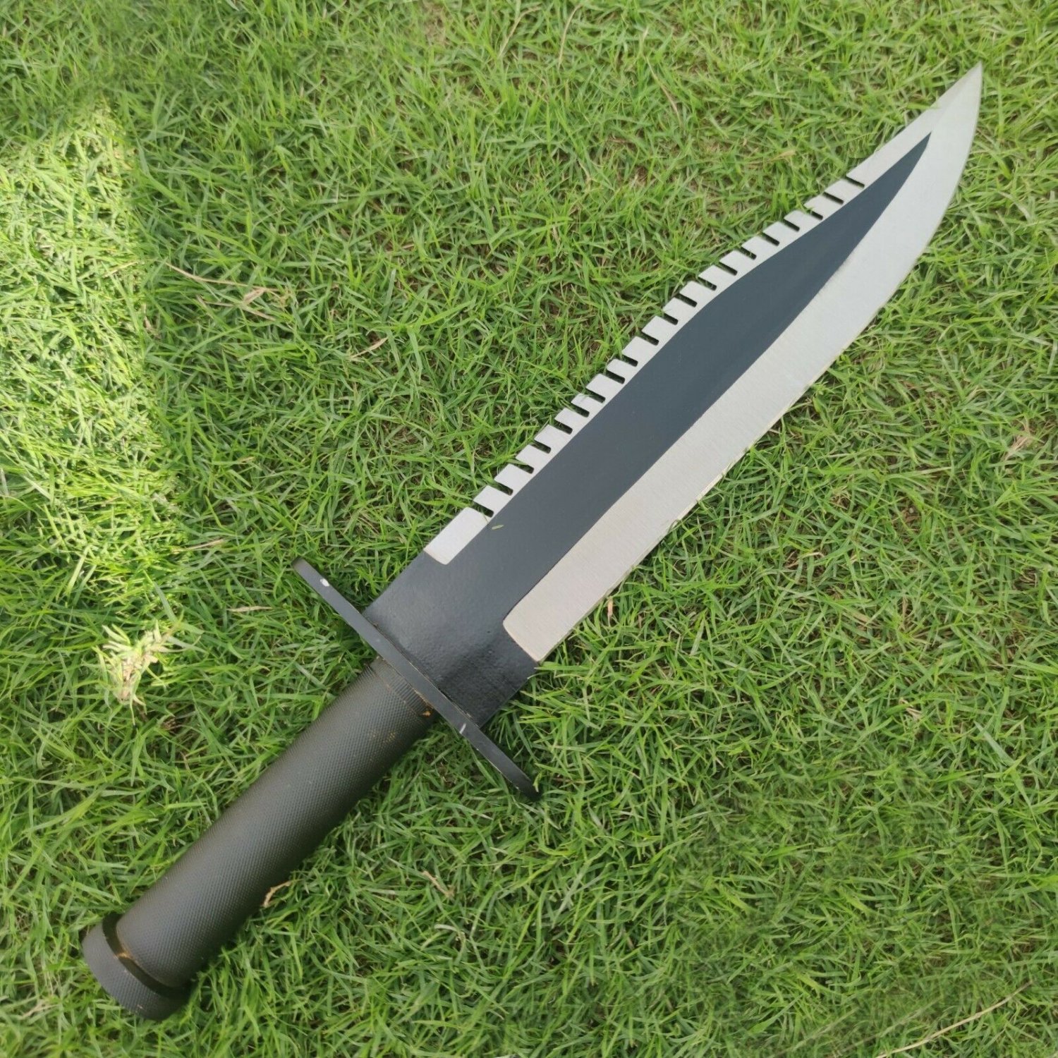 CUSTOM HANDMADE D2 STEEL 13" HUNTING BOWIE KNIFE, SKINNER KNIFE, TACTICAL KNIFE