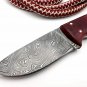 HANDMADE DAMASCUS STEEL 7.5" HUNTING KNIFE, SKINNER KNIFE, HUNTING KNIFE SET EDC