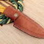 CUSTOM HANDMADE CARBON STEEL 10" HUNTING KNIFE, SKINNER KNIFE, BUSHCRAFT KNIFE