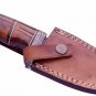 CUSTOM HANDMADE DAMASCUS STEEL 9" HUNTING KNIFE, SKINNER, SURVIVAL KNIFE, EDC