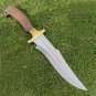 CUSTOM HANDMADE D2 STEEL 13" HUNTING KNIFE, SKINNER KNIFE, BOWIE KNIFE,EDC KNIFE