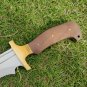 CUSTOM HANDMADE D2 STEEL 13" HUNTING KNIFE, SKINNER KNIFE, BOWIE KNIFE,EDC KNIFE