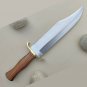 CUSTOM HANDMADE D2 STEEL 15" HUNTING KNIFE, BOWIE KNIFE, OUTDOOR KNIFE, SURVIVAL
