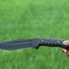 Modal AB02 A beautiful handmade D2 steel hunting knife with micarta sheath handle