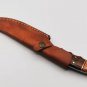 9.0" CUSTOM HAND MADE DAMASCUS STEEL SKINNER KNIFE ROSEWOOD HANDLE W/SHEATH