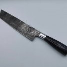 13" CUSTOM HAND MADE DAMASCUS STEEL CHEF KITCHEN KNIFE WOOD HANDLE W/SHEATH