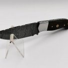 8.0" CUSTOM HAND MADE DAMASCUS STEEL SKINNER KNIFE ROSEWOOD HANDLE W/SHEATH