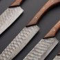 5 Pieces Handmade Damascus Steel Kitchen Knife chef's Knife Set forging mark blade
