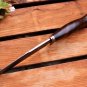 custom handmade Damascus steel bowie hunting knife rosewood handle gift for him