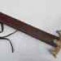 custom handmade Damascus steel hunting swords zinc clip handle gift for him