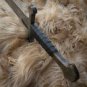 custom handmade forged Damascus steel viking medieval sword wood handle gift for him