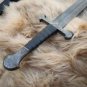 custom handmade forged Damascus steel viking medieval sword wood handle gift for him