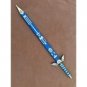 custom handmade double edge carbon steel Viking hunting sword wood handle gift for him