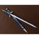 custom handmade double edge carbon steel Viking hunting sword wood handle gift for him