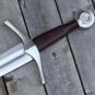 custom handmade D2 steel viking swords walnut wood handle gift for him groomsmen gift