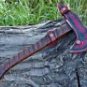 custom handmade carbon steel hunting axe rosewood handle gift for him groomsmen gift
