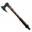 custom handmade carbon steel hunting viking axe rosewood handle gift for him groomsmen gift
