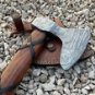custom handmade damascus steel hunting viking axe natural wood handle gift for him groomsmen gift
