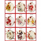 authentic round rattan bag decoupage motif 1