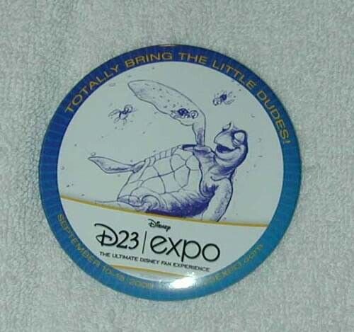 2009  D23 Expo - Finding Nemo Crush Button New