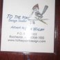 To The Point Design Studio Black Headed Caique Parrot Bird Sketch Bookmark 1