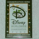 WDW - Animal Kingdom Conservation Hero 2008 Button New