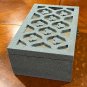 Mickey Mouse Large Gray Wooden Jewelry Box Trinket Box Keepsake Box