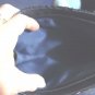 Sequin Zip Close Evening Bag Purse Clutch Handbag Blue New