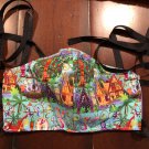 Walt Disney World Enchanted Tiki Room Parrot Adult Face Mask New  .