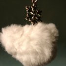 Harveys Seatbelt x Disney Pompom Snowball Mickey Winter Wonderland Purse CHARM