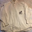 Mickey Mouse Steamboat Willie Button Down White Shirt Small 1