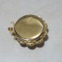 Festive Round 26mm Two Strand Gold Box Clasp with Colored Stones 1