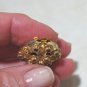 Festive Round 26mm Two Strand Gold Box Clasp with Colored Stones 1
