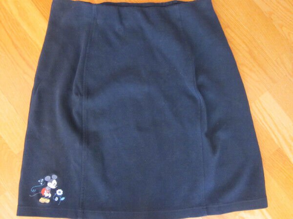 Really Cute Disney Store Mickey Mouse Navy Blue Skirt Large 1