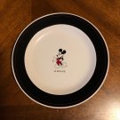 Set of 4 Disney White W/Black Trim & Mickey Mouse Bread Salad Dessert Plates Set of 4 Disney White W/Black Trim & Mickey Mouse Bread Salad Dessert Plates