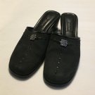 Brighton Ilsa Slides Shoes Mules Black Size 9.5  9 1/2 M