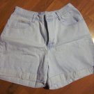 Ladies Rider 5 Pocket Light Blue Jean Shorts Size 10