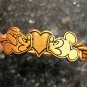Disney Mickey and Minnie Mouse Bangle by Alex and Ani - Gold NIB