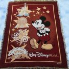 Walt Disney World 4 Parks Icons Mickey Mouse Tapestry Woven Throw Blanket. Walt Disney World 4 Parks Icons Mickey Mouse Tapestry Woven Throw Blanket.