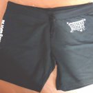 Women's Disney Park Black Sorcerer Mickey Believe In Magic Shorts  L Large NWT .