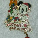 The Merriest Place on Earth 2001 Santa Mickey Mouse Pin