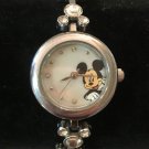 Women's Disney Mickey Mouse Mother of Pearl & Rhinestones Bracelet Watch   1