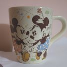 Disney Store Pluto Mickey & Minnie Mouse Walking Dancing Coffee Mug Cup  .