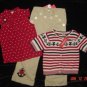 GYMBOREE~BON VOYAGE~3 PIECE~SAILOR~PANT~TOP~SWEATER~S 6