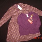 NWT~GYMBOREE~AUTUMN HIGHLAND~CORDUROY~DRESS 6~SWEATER 5