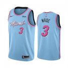 NWT Miami Heat Dwyane Wade Vice Wave Jersey Size 48 Large Stitched swingman