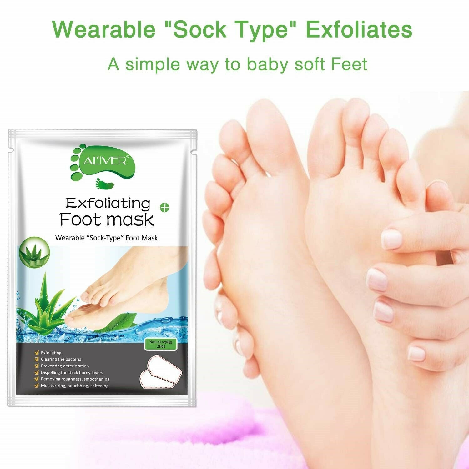 3 Pairs Exfoliating Foot Mask for Dry Dead Skin Callus - for Men ...